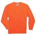 Ergodyne 8091 XL Orange Non-Certified Long Sleeve T-Shirt 21595